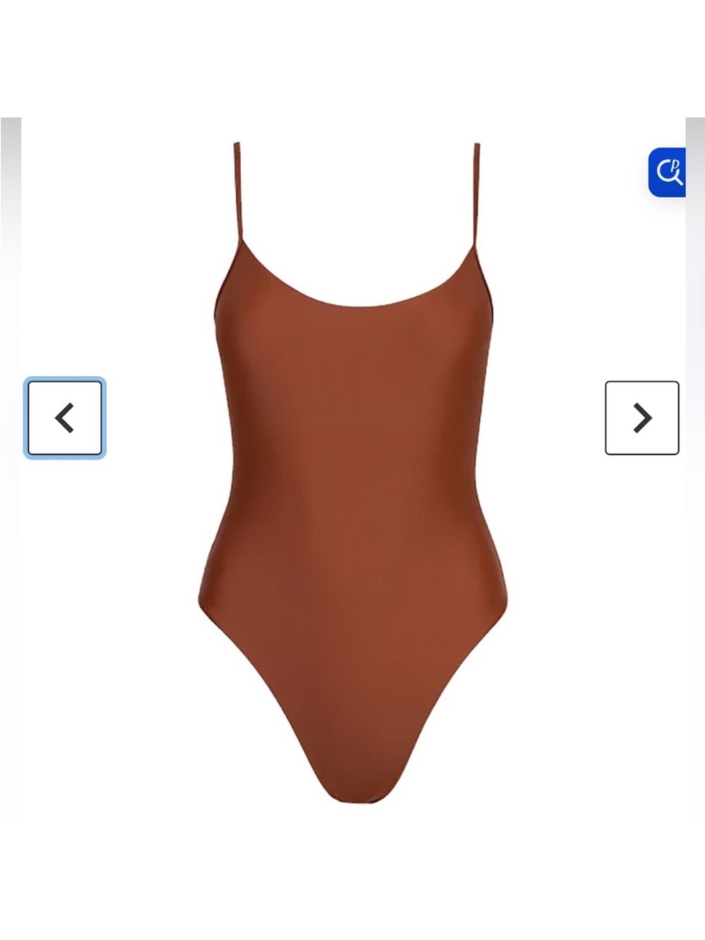 Rhythm Classic Minimal One Piece Rust